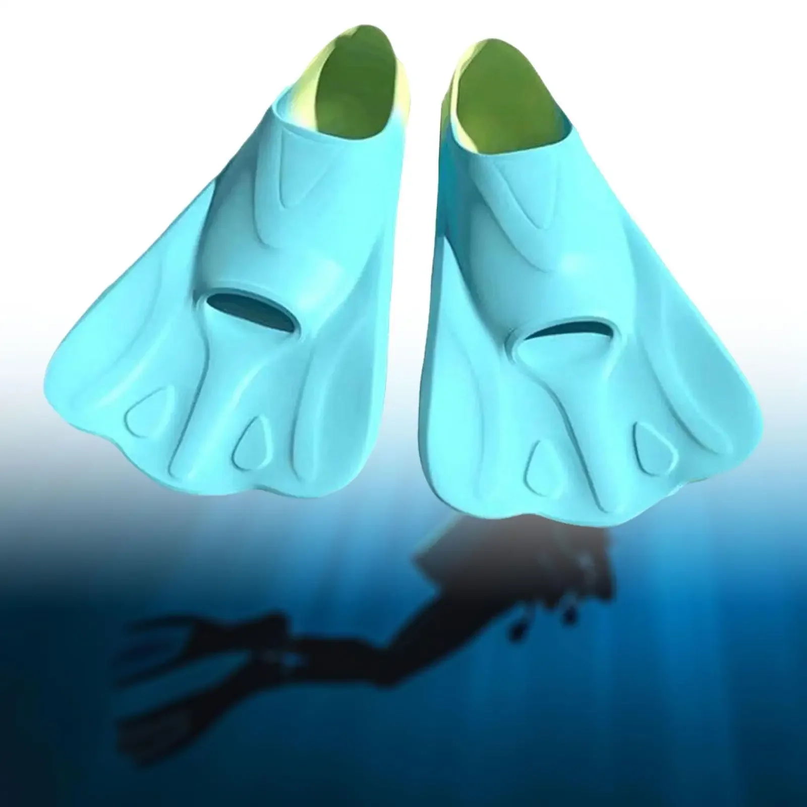 nadadeiras de natação silicone