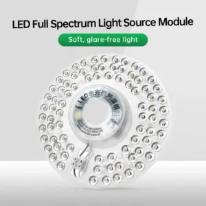 painel de luz led redondo teto
