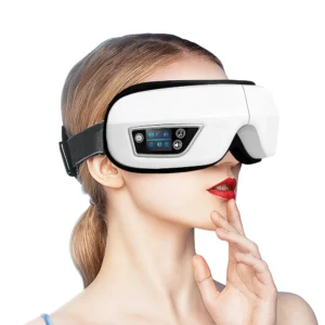 massageador de olhos vibração térmica bluetooth