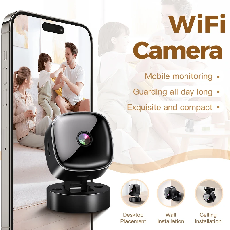 Câmera Mini Wifi HD 6K Segurança Residencial - Imagem 6