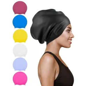 touca de natação silicone extra grande