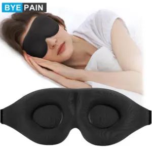 máscara de dormir 3d bloqueadora de luzes