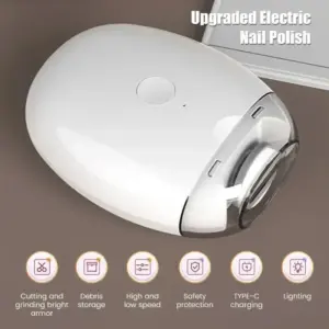 cortador de unhas elétrico recarregável