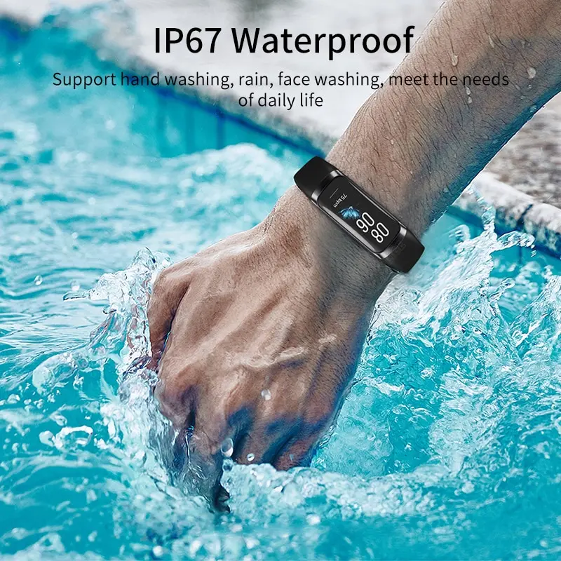 LIGE Smartwatch Esportivo Amoled Frequência Cardíaca Preto - Imagem 6