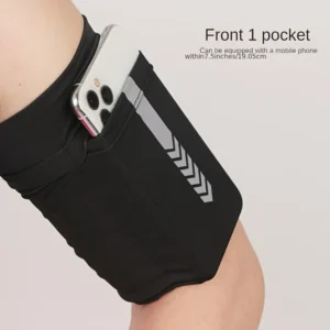braçadeira esportiva com bolso para celular