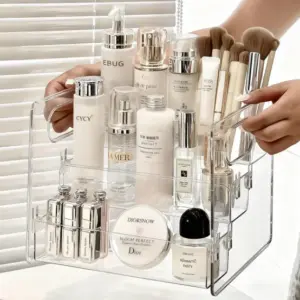 organizador de cosméticos acrílico
