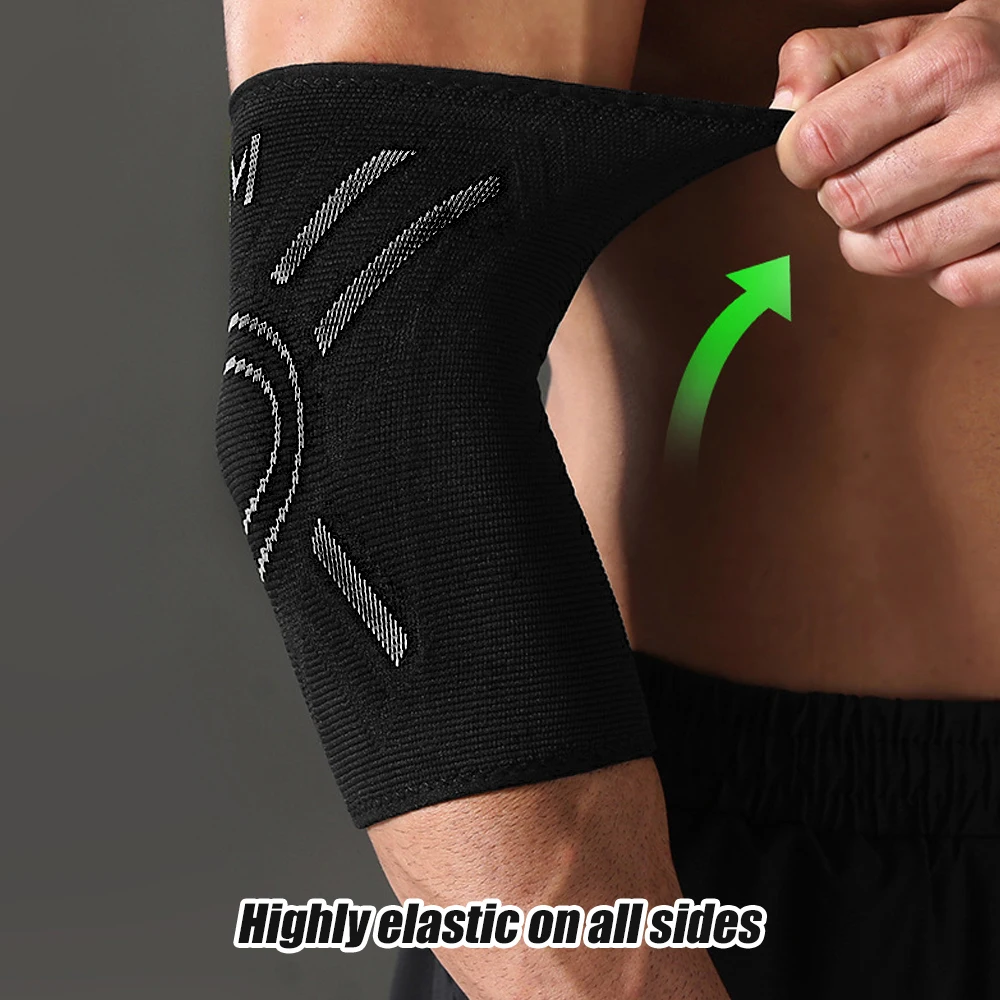Manga de Compressão para Cotovelo Branco - Imagem 6
