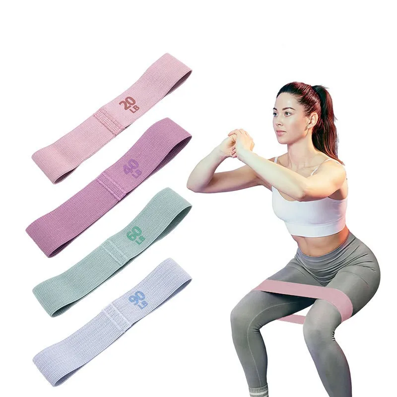 Faixa de Resistência Círculo Poliéster/Látex para Fitness - Imagem 2