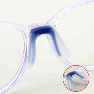 almofada de nariz silicone óculos