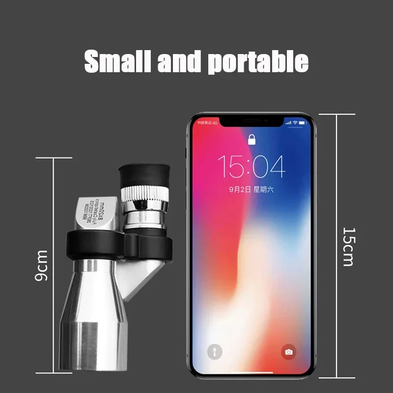 Telescópio Monocular 8x20 HD Mini Portátil para Observação - Imagem 2