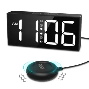despertador vibratório display led