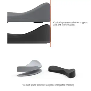mouse pad ergonômico gel silicone