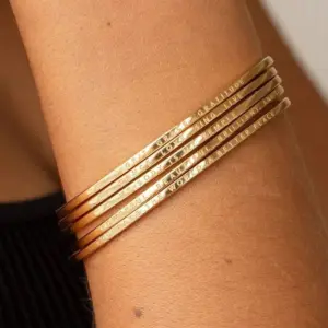 pulseira manguito aço inoxidável personalizável