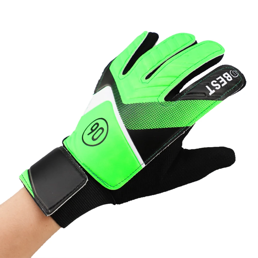 Luvas de Goleiro Infantil Látex Antiderrapante Vermelho - Imagem 3