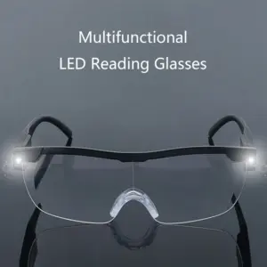 óculos de leitura com luz led