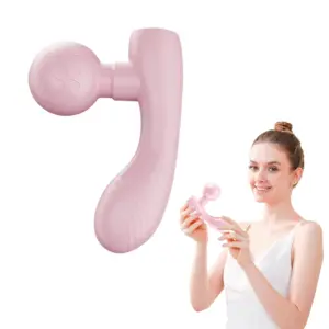 ferramenta de massagem vibratória portátil recarregável