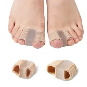 separador de dedos em gel hálux valgo
