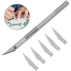 faca de metal antiderrapante para gravação