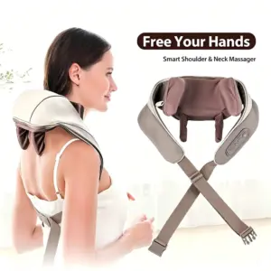 massageador de pescoço e ombros shiatsu