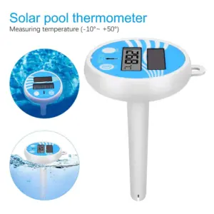 termômetro digital flutuante para piscina