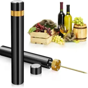 abridor de vinho portátil com bomba de pressão de ar
