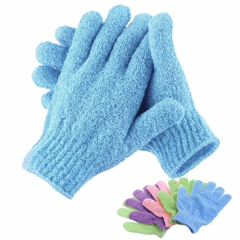 Luva Esfoliante Corporal Nylon Roxo - Imagem 5