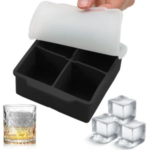 molde de gelo de silicone grande