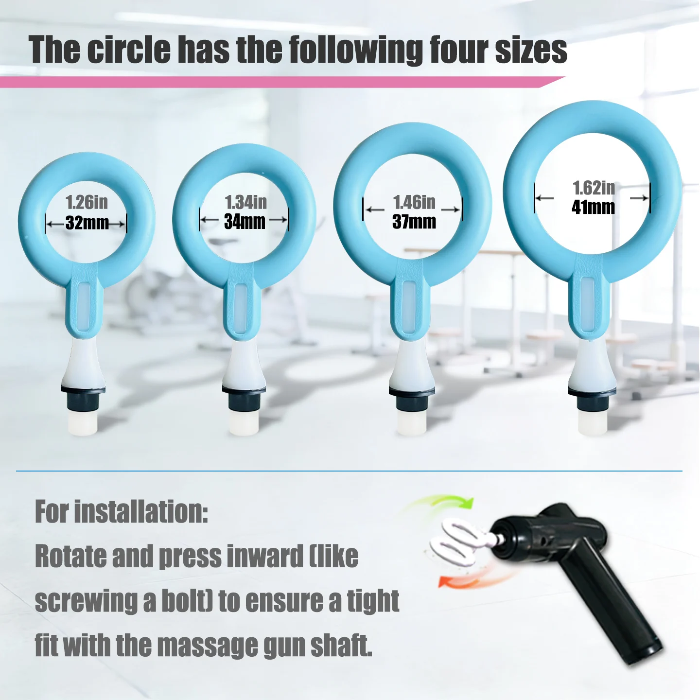 Cabeça de Silicone Substituível para Massageador de Fascia - Imagem 6