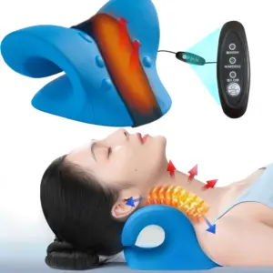 maca pescoço aquecida tração cervical
