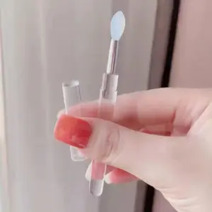 pincel de silicone para máscara labial