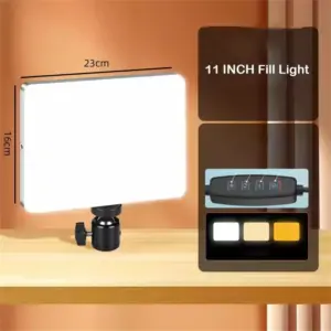luz de vídeo led com tripé