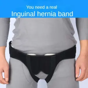 cinto de hérnia inguinal ajustável