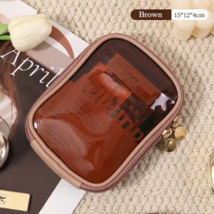 bolsa de cosméticos portátil em pvc