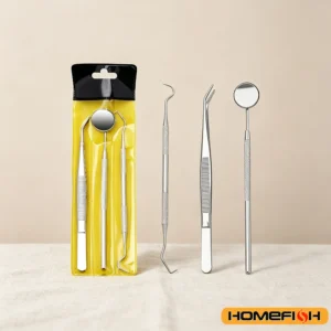 kit limpeza de dentes doméstica