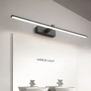 lâmpada de parede led para espelho