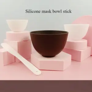 tigela de silicone para máscara facial