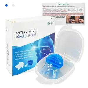 bocal de silicone anti-ronco