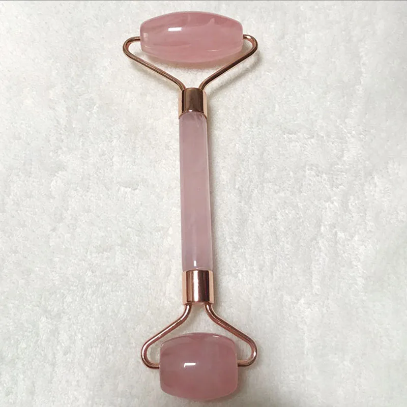 rolo facial resina rosa gua sha