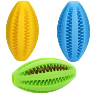 brinquedo bola de borracha natural para cães