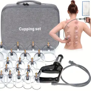 conjunto de ventosas para massagem