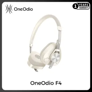 fone de ouvido sem fio oneodio f4 marfim