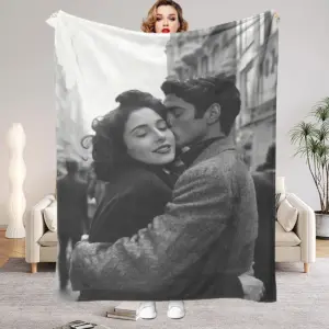cobertor de flanela personalizado com foto