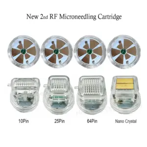 cartucho microagulhamento rf banhado a ouro