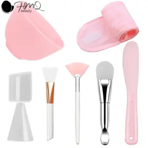 kit máscara facial silicone