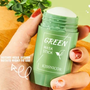 máscara facial chá verde bastão