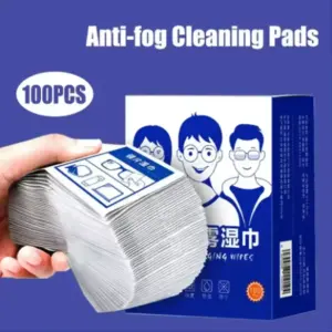 toalhetes anti-embaçante para óculos