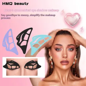 estêncil de silicone maquiagem olhos
