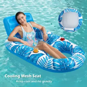 flutuador de piscina inflável adulto