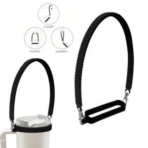 alça de silicone para garrafa de água