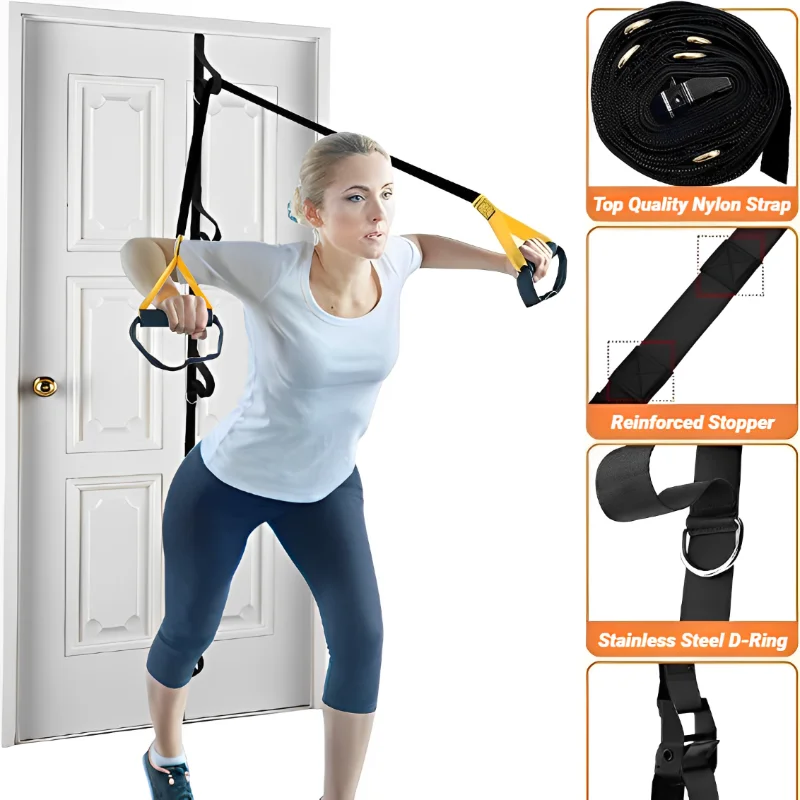 Correia de Âncora de Porta Nylon para Faixas de Resistência - Imagem 2